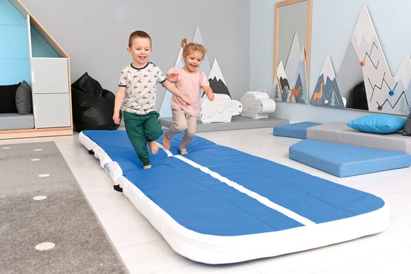 Motricité - Tapis de motricité bébé et enfant - Tapis gonflable - 300 x 100 x 10 cm