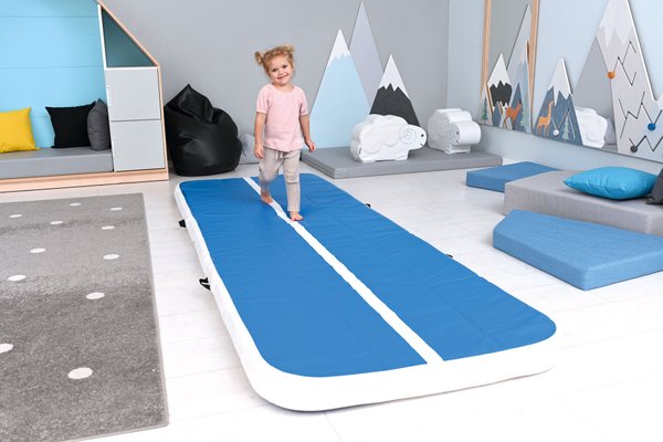Motricité - Tapis de motricité bébé et enfant - Tapis gonflable - 300 x 100 x 10 cm