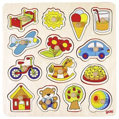 Jeux - Jeux Éducatifs et Puzzle - Puzzle à encastrements 14 pièces
