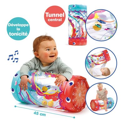Jouets - Jouets d'Éveil - Baby roller à balls méduse