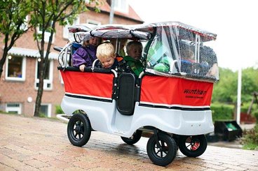 Puériculture - Accessoires de Poussette - Habillage pluie pour kiddy bus 6 places