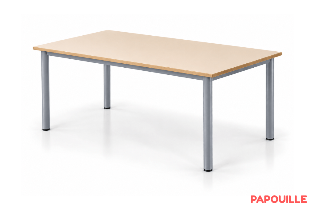 Table Bermudes 120 x 60 cm - T2 - Gris
