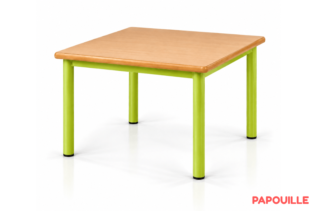 Table Bermudes mélaminé - 60 x 50 cm - T2 - Vert