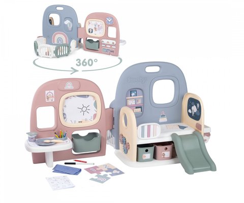 Jouets - Jouets d'Imitation et d'Imagination - Crèche pour poupons - Baby care Smoby