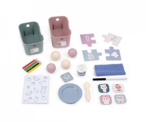 Jouets - Jouets d'Imitation et d'Imagination - Crèche pour poupons - Baby care Smoby