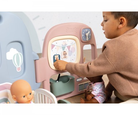 Jouets - Jouets d'Imitation et d'Imagination - Crèche pour poupons - Baby care Smoby