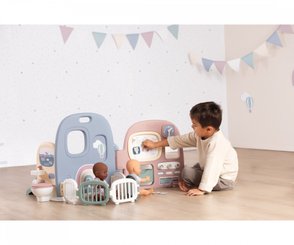 Jouets - Jouets d'Imitation et d'Imagination - Crèche pour poupons - Baby care Smoby