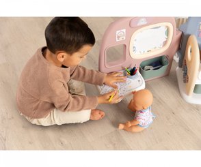 Jouets - Jouets d'Imitation et d'Imagination - Crèche pour poupons - Baby care Smoby