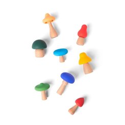 Jouets - Jouets à Empiler ou à Encastrer - Champignons à empiler - Little L