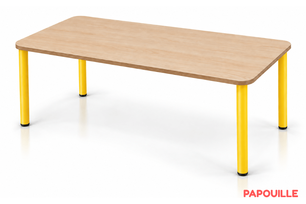 Table Bermudes 120 x 60 cm - T00 - Jaune