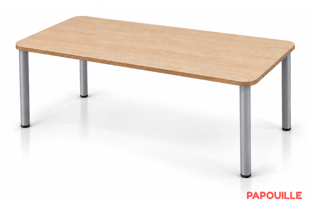 Table Bermudes 120 x 60 cm - T00 - Gris