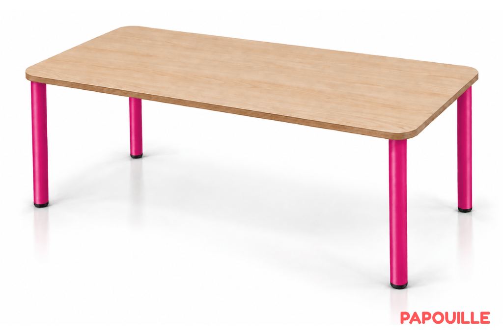 Table Bermudes 120 x 60 cm - T00 - Fuchsia