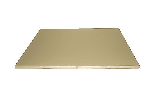 Motricité - Tapis de motricité bébé et enfant - Tapis de réception en mousse pvc 200 x 200 x 4 cm avec velcro - Crème