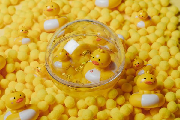 Motricité - Eveil Sensoriels et Tactiles - Boule sensorielle - Canards