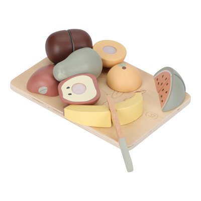 Jouets - Jouets d'Imitation et d'Imagination - Fruit à découper en bois