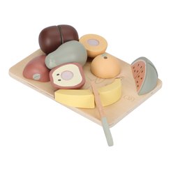 Jouets - Jouets d'Imitation et d'Imagination - Fruit à découper en bois