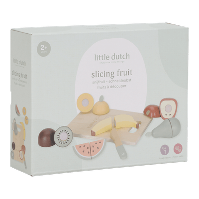 Jouets - Jouets d'Imitation et d'Imagination - Fruit à découper en bois