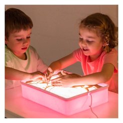 Motricité - Eveil Sensoriels et Tactiles - Boite d'activités sensorielle lumineuse