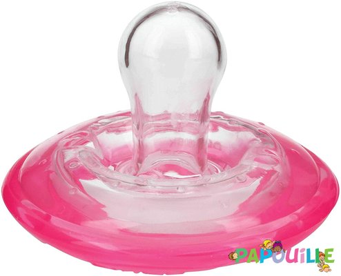 Repas - Tétine et Sucette - Sucette naturel flex bout cerise 6-36 mois