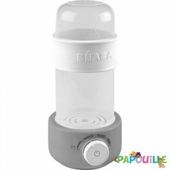 Repas - Chauffe biberon et stérilisation - Baby milk second grey : chauffe biberon vapeur