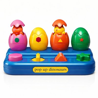 Jouets - Jouets d'Éveil - Jeu d’activité cache cache pop-up dinosaures