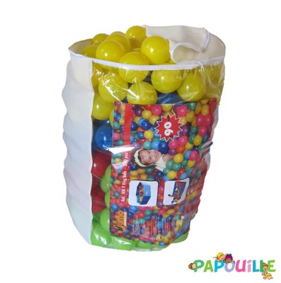 Motricité - Piscine à balles - Sac de 250 balles piscine multi color