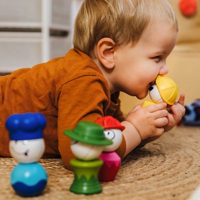 Jouets - Jouets à Empiler ou à Encastrer - Personnages à empiler