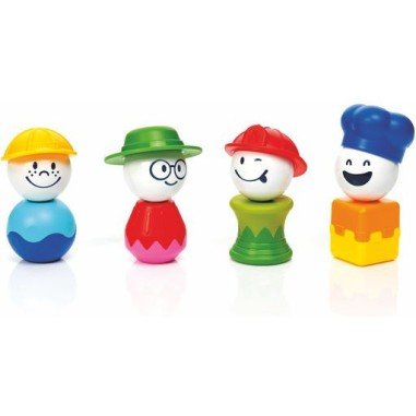 Jouets - Jouets à Empiler ou à Encastrer - Personnages à empiler