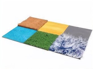 Motricité - Eveil Sensoriels et Tactiles - Tapis sensoriel - 6 dalles