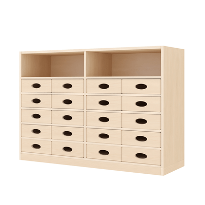 Mobilier - Meuble de rangement scolaire - Meuble de rangement 20 casiers - Tilo