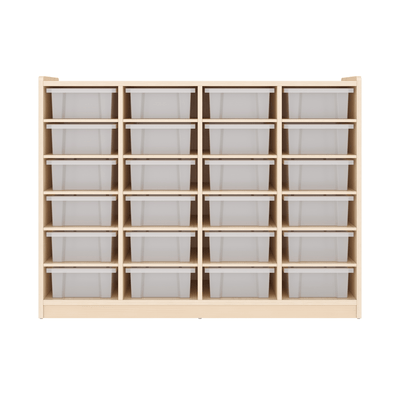Mobilier - Meuble de rangement scolaire - Meuble de rangement avec 24 bacs - Élo