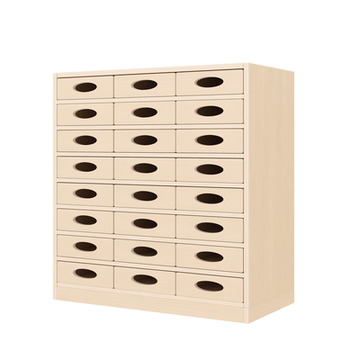 Mobilier - Meuble de rangement scolaire - Meuble de rangement 24 bacs - Nala