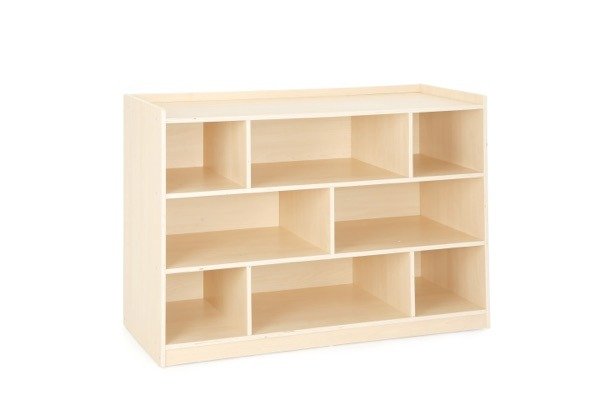 Mobilier - Meuble de rangement scolaire - Armoire à étagères avec dossier