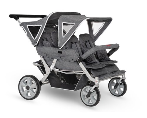 Puériculture - Poussette - Poussette 4 places cabrio buggy