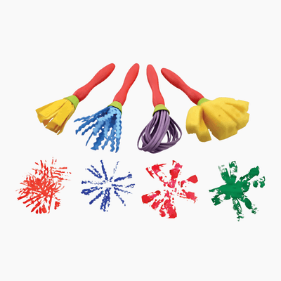 Jeux - Loisirs Créatifs  - Set de 4 brosses à texture