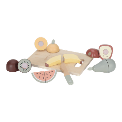 Jouets - Jouets d'Imitation et d'Imagination - Fruit à découper en bois