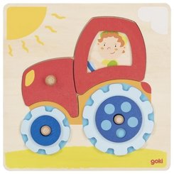 Jeux - Jeux Éducatifs et Puzzle - Puzzle tracteur fermier