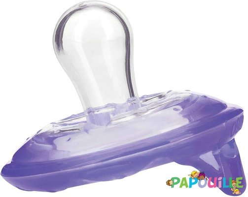 Repas - Tétine et Sucette - Sucette naturel flex bout cerise 6-36 mois