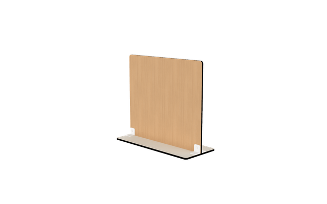 Mobilier - Barrière de séparation & Cloison crèche - Cloison carré auto-portée 70 x 60 cm- hêtre