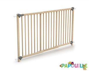 Médical et Prévention - Barrières de Sécurité Enfant - Barriere de securite 73-152cm naturel