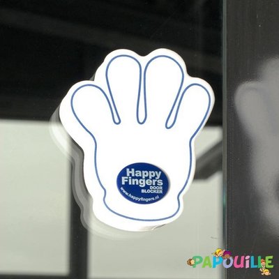 Médical et Prévention - Protection et Sécurité (EPI) - Anti pince doigts happy fingers protection de porte bleu