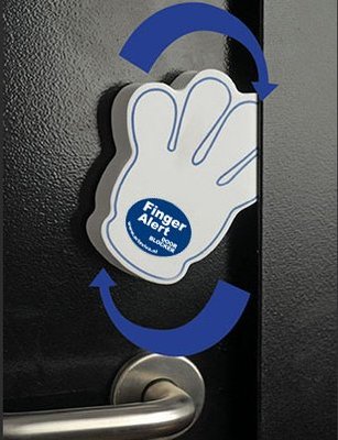 Médical et Prévention - Protection et Sécurité (EPI) - Anti pince doigts happy fingers protection de porte bleu