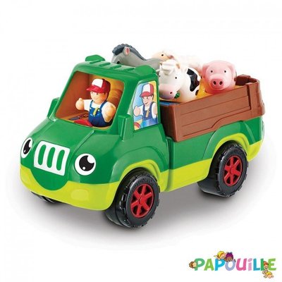 Jouets - Garages, Voitures et Circuits pour Enfant - Freddy le pick up fermier