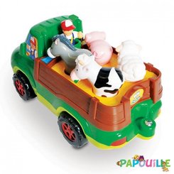 Jouets - Garages, Voitures et Circuits pour Enfant - Freddy le pick up fermier