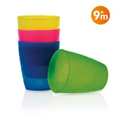 Repas - Verre et Gobelets Enfants - Gobelets - 4pcs - 300ml - 9m+