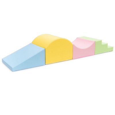 Motricité - Parcours de Motricité Crèche - Parcours de Motricité - Petits Modules 4 Pièces - H 36 cm