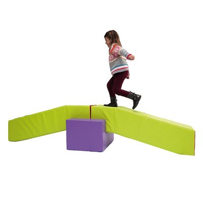 Motricité - Parcours de Motricité Maternelle - Parcours de motricité la poutre