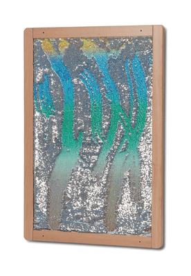 Motricité - Motricité Fine - Panneau mural sensoriel à sequins