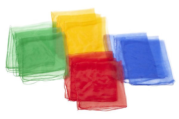 Motricité - Jeux de Motricité Libre - Lot 12 foulards magiques