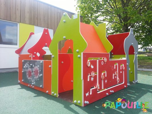 Mobilier - Aire de jeux et structure extérieure - Aire de jeu extérieur labyrinthe pour enfant